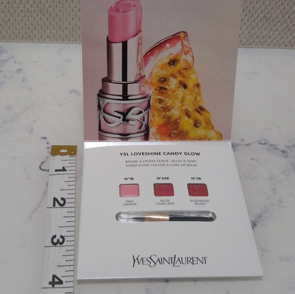 YVES SAINT LAURENT LOVESHINE CANDY GLOW CARD 1B, 44B, & 3B New - Picture 5 of 5